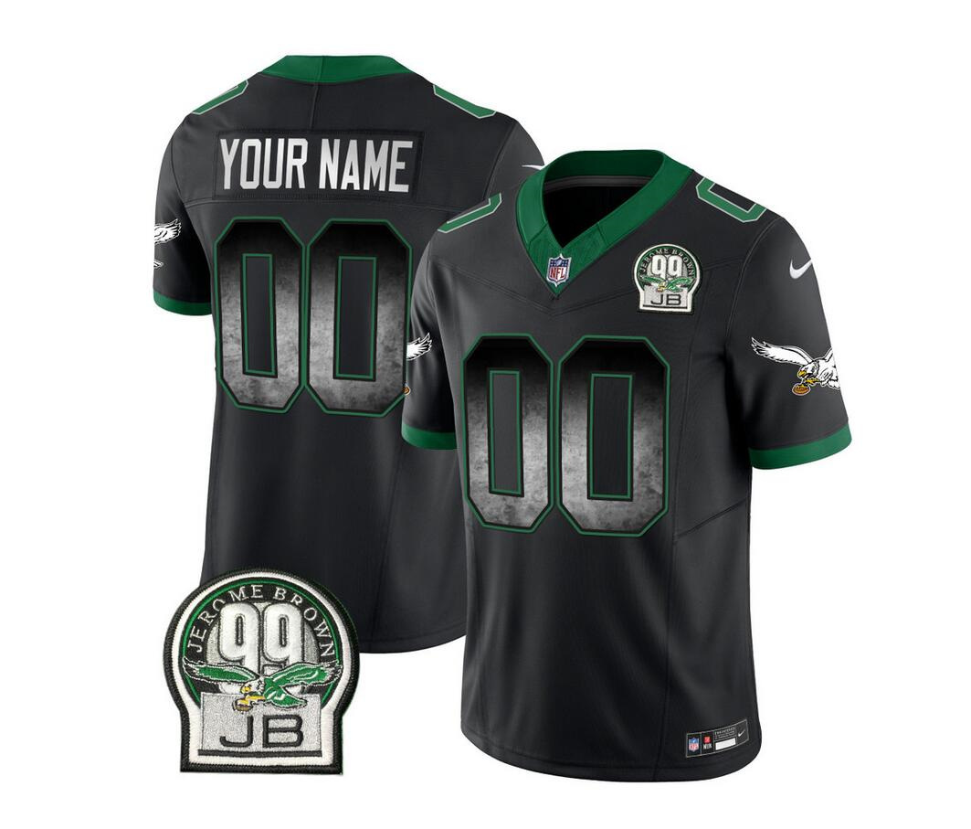 Custom Philadelphia Eagles Vapor F.U.S.E. Limited Jersey